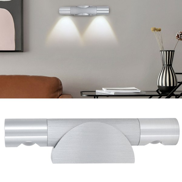 360° Roterbar Dobbelthodet Vegglampe for Nattbord og Korridor Dekor