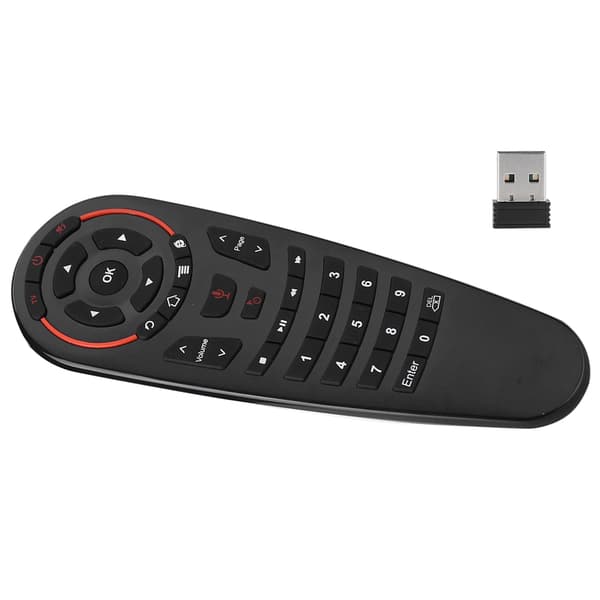 G30 Stemmefjernbetjening 33 Taster Bluetooth-modtager til Android TV-boks Computer