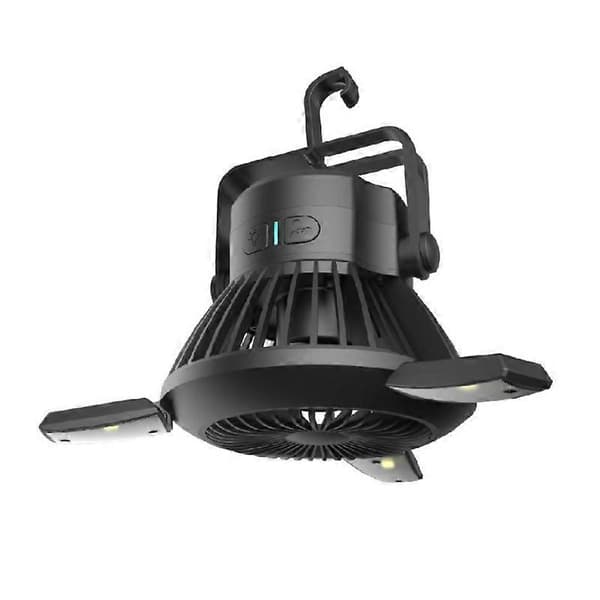 Solarventilatorlampe Campingudstyr Campinglamper USB Genopladelige Bærbare Teltlamper