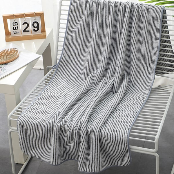 70x140cm Badehåndkle i Korallfleece: Hurtigtørkende, Tykt og Svært Absorberende for Hjemme- og Utendørsbruk