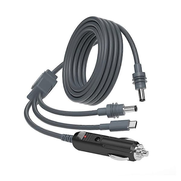 10m til Starlink Mini 3 i 1 Type-C/DC strømkabel til Starlink Mini bilens cigarettænderstik og DC han [dt]