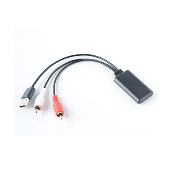 [DT]Bil Universal Trådlös Bluetooth Modul Musikadapter RCA Aux Ljudkabel USB-driven