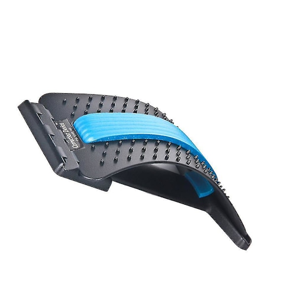 Smärtlindring i ryggraden Stretching Device Massagebräda i ländryggen Blue