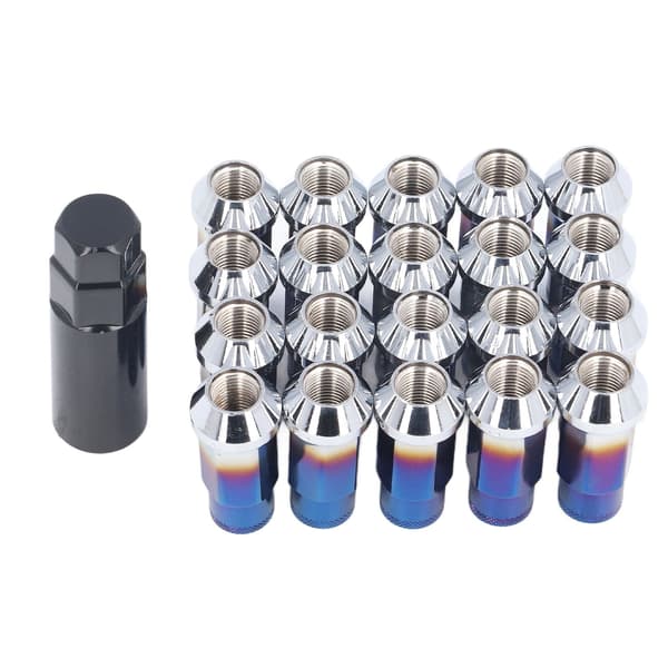 M12x1.25 Metalliset pyöränmutterit 20 kpl Mitsubishi Blueingille
