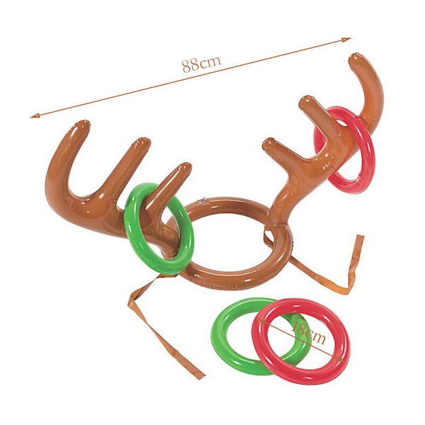 Christmas Ren Ring Toss Game-Standard Set