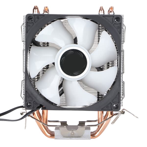 4 Rør 90mm 3pin RGB CPU Køleventilator til Intel LGA775 1155 1156 AMD AM2 AM3 Dobbelt Ventilator