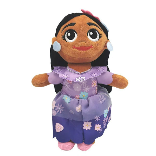 25 cm encanto plysch fullt hus animerade plyschleksaker girl in lavender dress 25cm