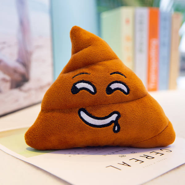 Creative Funny Expression Toalett Plyschleksak Office Kudde Payment for drooling 55CM