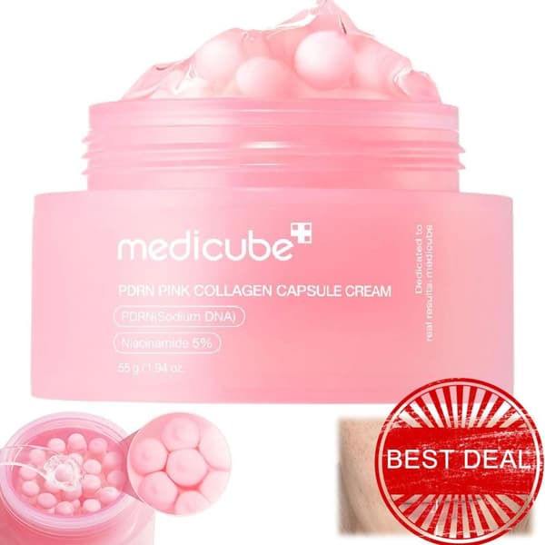 【DENGTU】Medicube Pink Collagen Capsule Cream 55ml D6d8