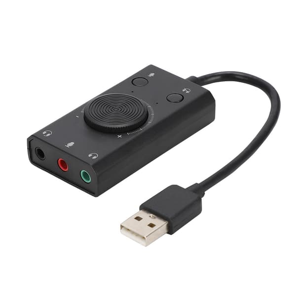 ORICO SC2 USB Multifunksjons Driver Lydkort for Stasjonær PC Laptop