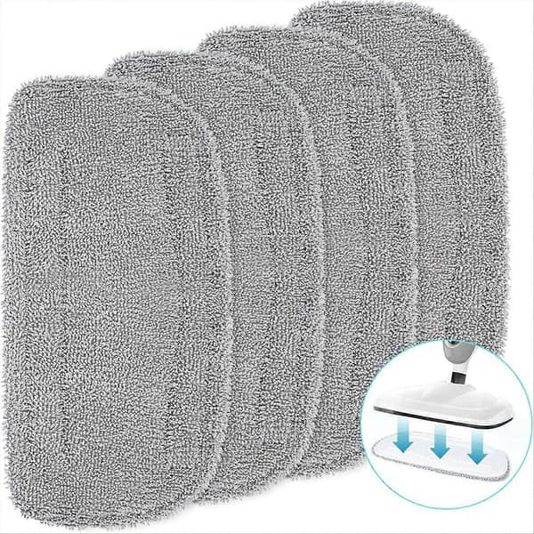 4-pack ångmoppdynor för GorFanty GF-6610B/GF-6610[dt]
