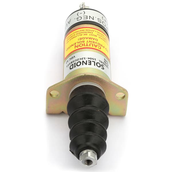 Stålhus 12V Motor Stop Solenoid Kit 1504-12C2U1B1S1