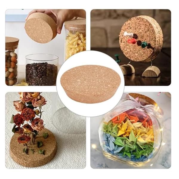 [DT]store korkpropper 12~14cm korkpropper krukke propper træ kegleprop til.
