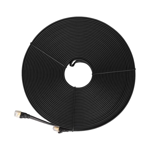 Cat8 Ethernet-kabel 40 Gbps 2000 Mhz højhastigheds internetkabel til PC Router PS5 PS3 30 m