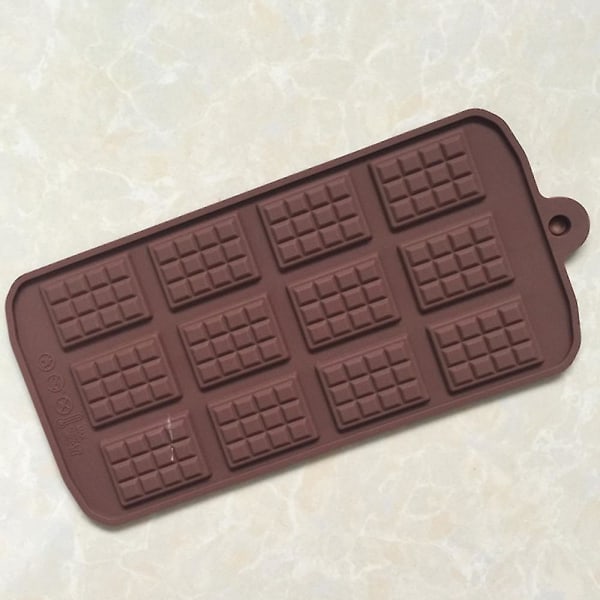 Silikon Choklad Form Våffel 12 fack