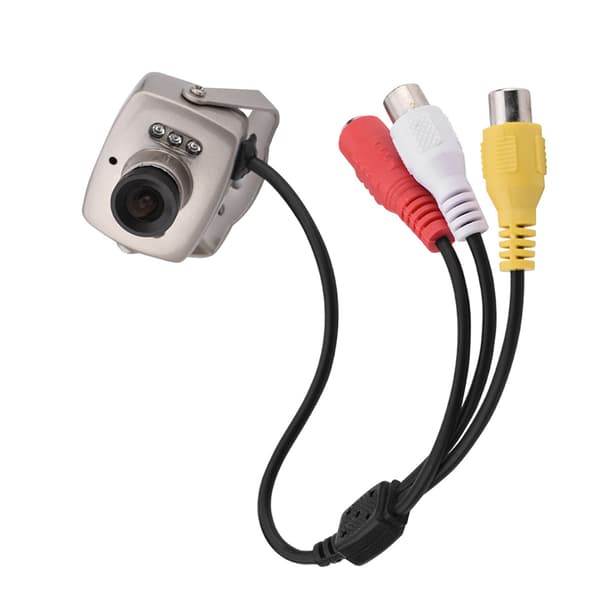 Mini 6 LED Natkamera CCTV Sikkerhedskamera