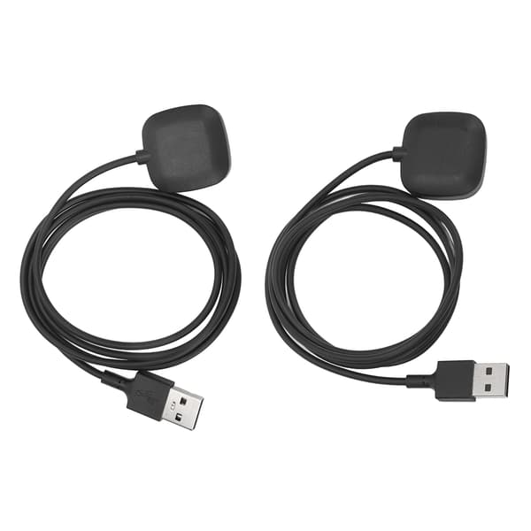 Trådløs opladningsdock til Fitbit Versa 3 og Sense - 2-pak