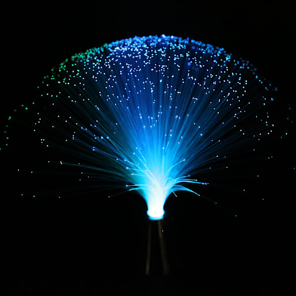Färgglad färgskiftande gypsophila LED fiberoptisk lampa