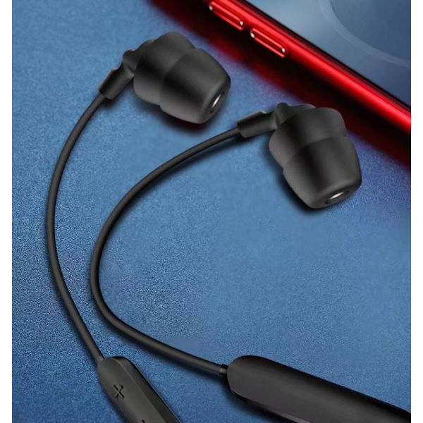 Neck Sport Sleep Trådlöst Bluetooth -headset Red