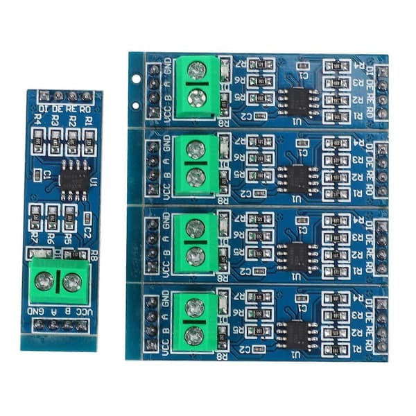 5 MAX485 Modul/RS485 Modul/TTL til -485 Modul Konverteringskort Til 5V as shown
