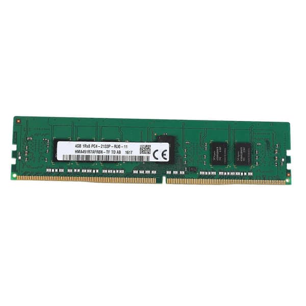 DDR4 4GB Serverminne RAM 1RX8 PC4-2133P PC4-17000 1.2V 2133MHz 288PIN ECC REG DIMM Minne RAM