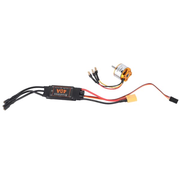 2212 1000KV Børsteløs Motor 40A ESC Sæt til RC Drone Helikopter FPV Model