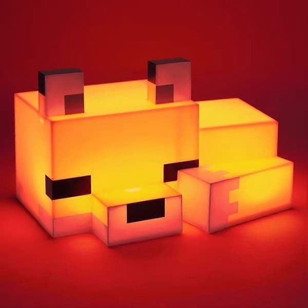 Minecraft Torch Creeper Fox Natlys Spil Perifer Dekoration Lampe