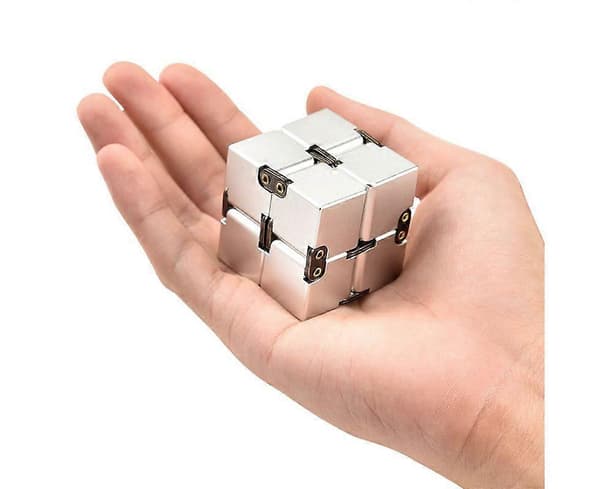 Speed Cube Sæt, Magisk Cube Sæt med 2x2x2 Cube Glat Puzzle Cube-sort A[dt]