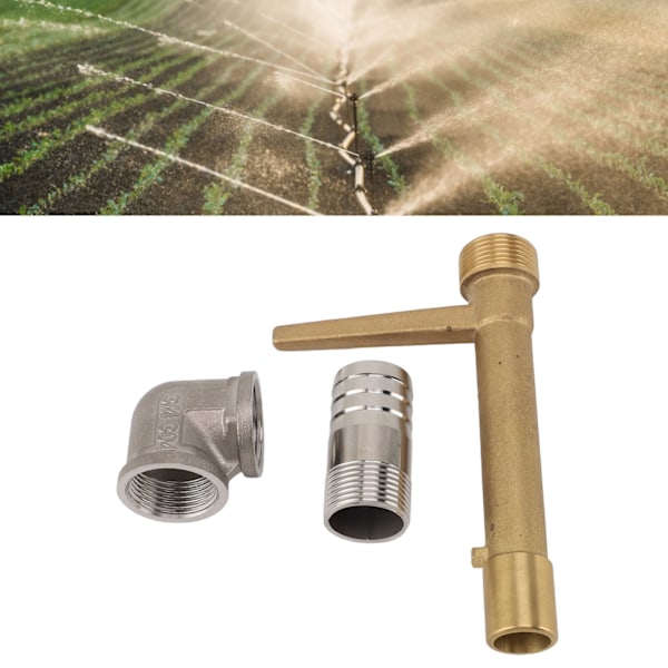 Lekkasjesikker hageslange G3/4 hurtigkobling nøkkelverktøy for rustfrie sprinkler- og vanningssystemer