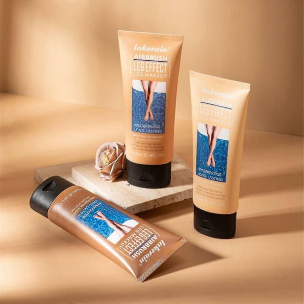 Vattentätt benmakeup för åderbråck och tatueringstäckning, överföringsfri kroppsmakeupfoundation, 118 ml (3 nyanser) medium