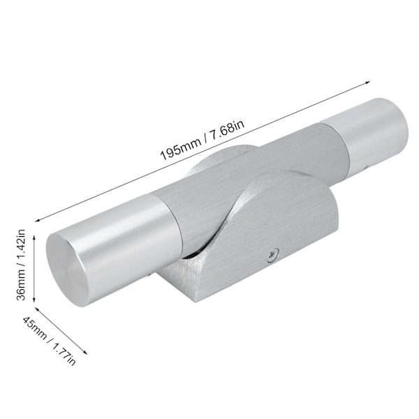 360° Roterbar Dobbelthodet Vegglampe for Nattbord og Korridor Dekor