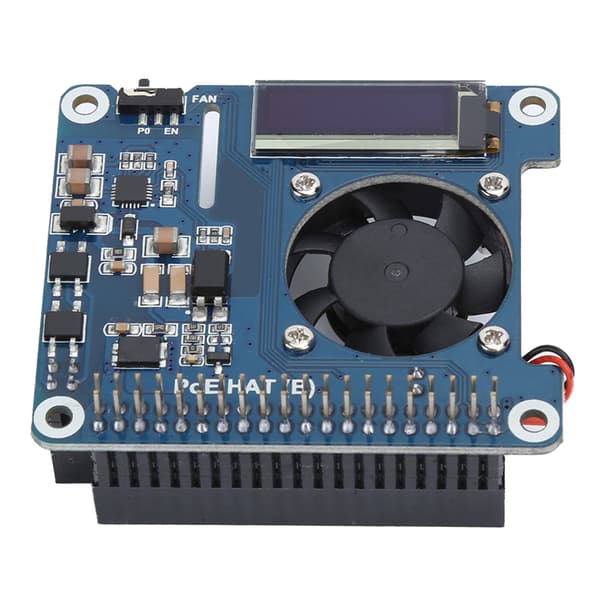 Raspberry Pi 4B 3B Udvidelseskort med POE Power Over Ethernet og Køleventilator