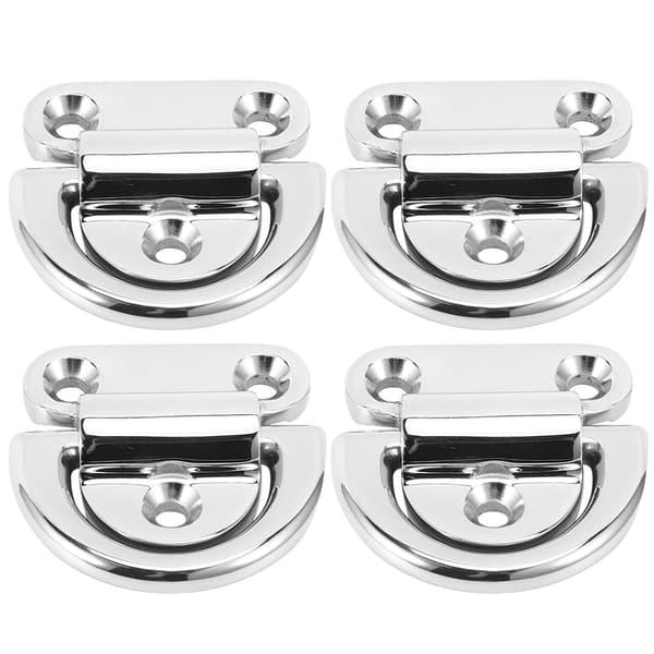 4 stk. ZWS3217-8 8 mm 316 rustfritt stål D-ring spenne Yacht tilbehør Høy ytelse