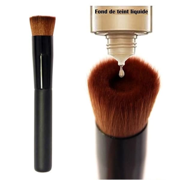 【DT】 Multifunktionel professionel makeupbørste: concealer, pudder, blush, flydende foundation...