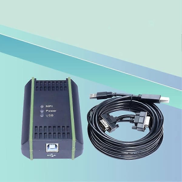 6ES7 972-0CB20-0XA0 Programmeringskabel USB-MPI til Siemens S7 200/300/400 PLC USB til MPI/DP/PPI PC-adapter RS485 0CB20 3m Svart