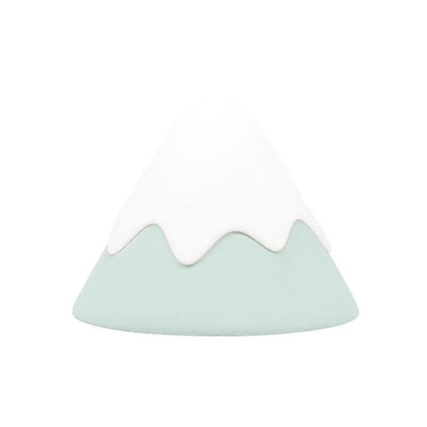 JiaWei Snow Mountain Lamp Led Touch Silicone Night Light With Lamp -mint Green hvf