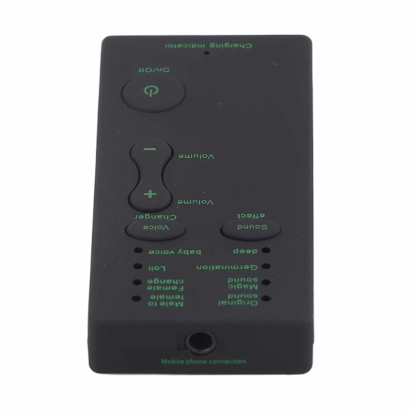 Mini Röstförvrängare Ljudinterface för Telefon Dator Laptop Sändning