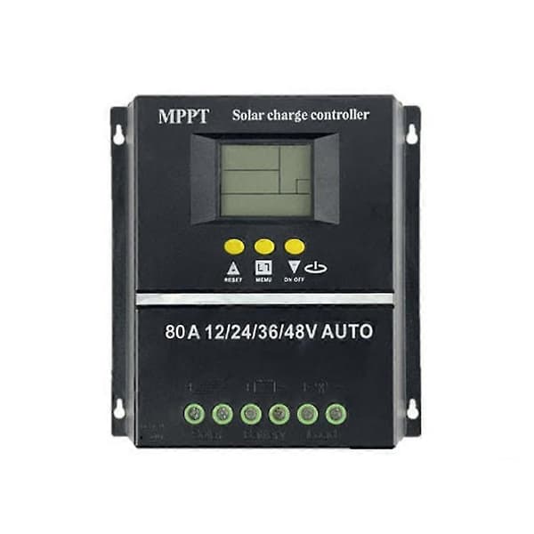 80a Mppt/pwm Solar Charge Controller 12v/24v/36v/48v Auto Controller Tools Solar Pv Battery Charger[dt]
