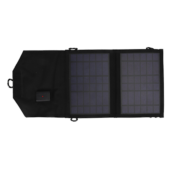 Sammenleggbar 7W 5V USB Polycrystalline Solar Panel Lader for utendørs bruk