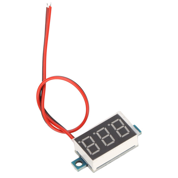DC 4-40V DIY Digital Voltmeter Hög Noggrannhet LED Spänningsmätare Panel Blå
