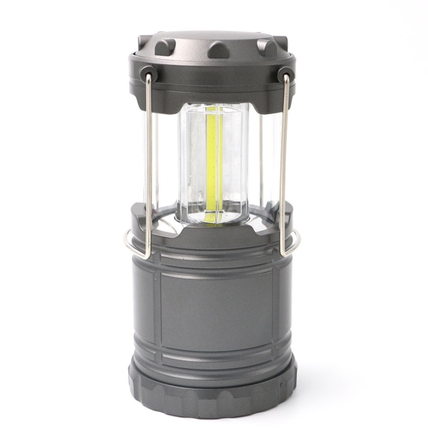 LED campinglampa, batteridriven utomhus LED campinglampa Gray