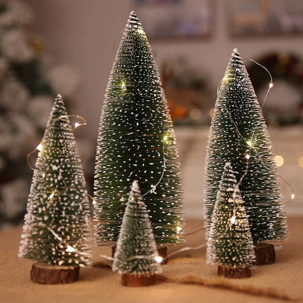 Liten julgran, 5 st Mini set, Desktop