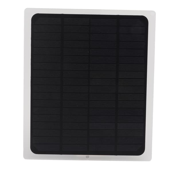 12V 10W Solcellepanel med klemmer Vanntett lader for RV-batteri