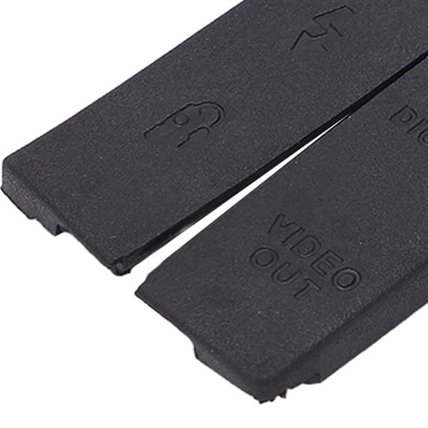 Canon 5D Gummi Kamerabotten Skydd USB VIDEO UT