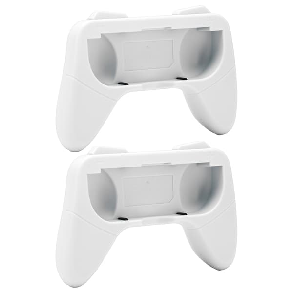 Switch OLED Controller Håndgrebssæt 2 Slidstærke Komfortbeskyttelsespuder Hvid