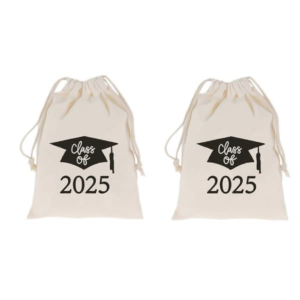 2025 Godisväskor för examen Jul Bröllopsgodisförpackning Presentpåsar för examensfester och evenemang 15x20cm