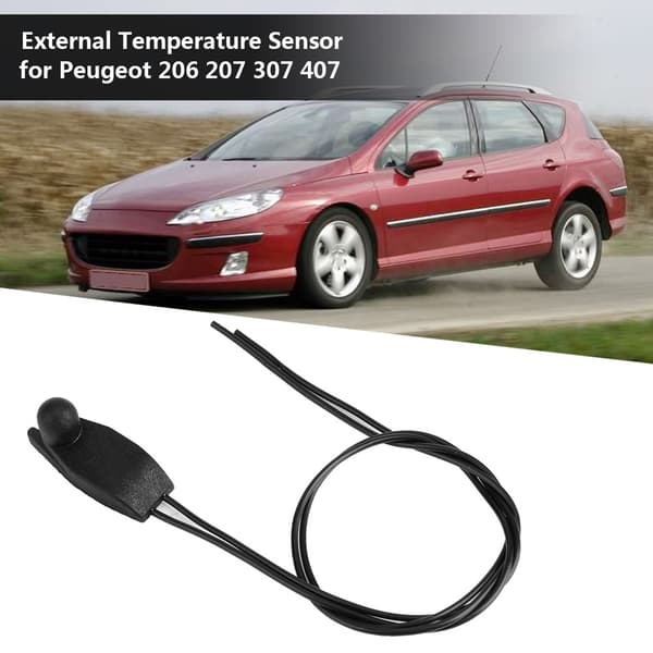 Peugeot 206 207 307 407 Extern Temperatursensor 6445F9