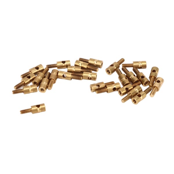 RC Model Trykstangsforbindelse Stopper 1.5mm Interface Messing Hurtig Justeringsstik Udskiftning til Skib Fly Helikopter