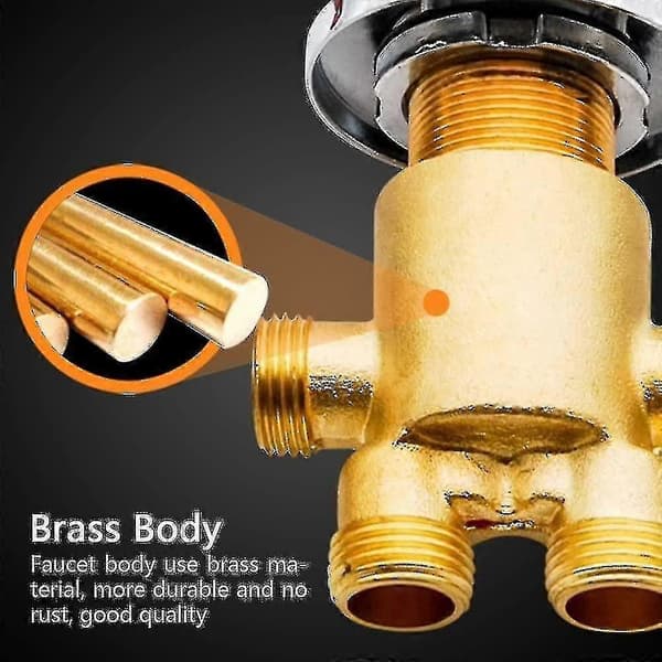 Badekarbatteri Badebatteri Dusjbatterier Baderomsbatteri Varmt Kaldt Vann Solid Messing Blandebatteri Hull Bladhåndtak Blandebatteri