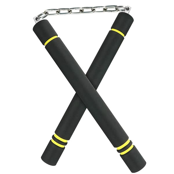 Nunchaku harjoitteluun - Musta Black black
